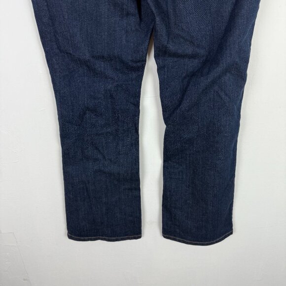 NWT LL Bean True Shape Favorite Fit Bootcut Jeans Dark Rinse Plus Size 16 NEW - Picture 9 of 12